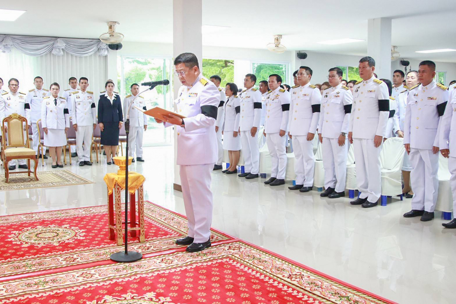title - ส.ป.ก.ระนอง เข้าร่วมพิธีวันที่ระลึกวันคล้ายวันสวรรคต พระบาทสมเด็จพระปรเมนทรมหาอานันทมหิดล พระอัฐมรามาธิบดินทร